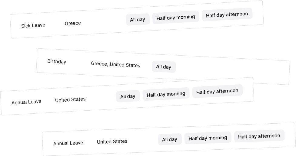 policies feature